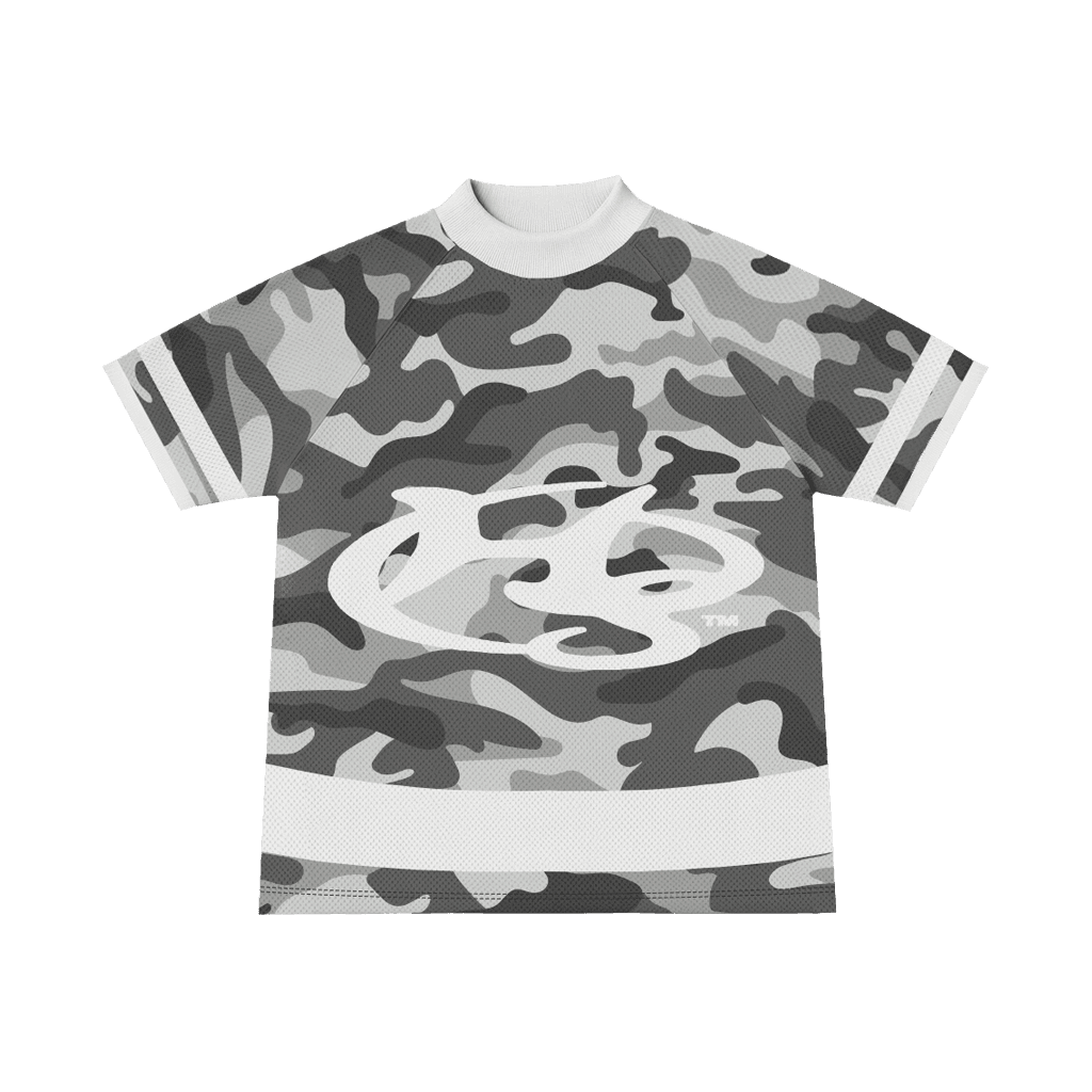 Mesh Camo Grey – Tee